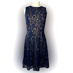 BR Factory Lace Overlay Dress